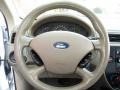 2006 Ford Focus Dark Pebble/Light Pebble Interior Steering Wheel Photo