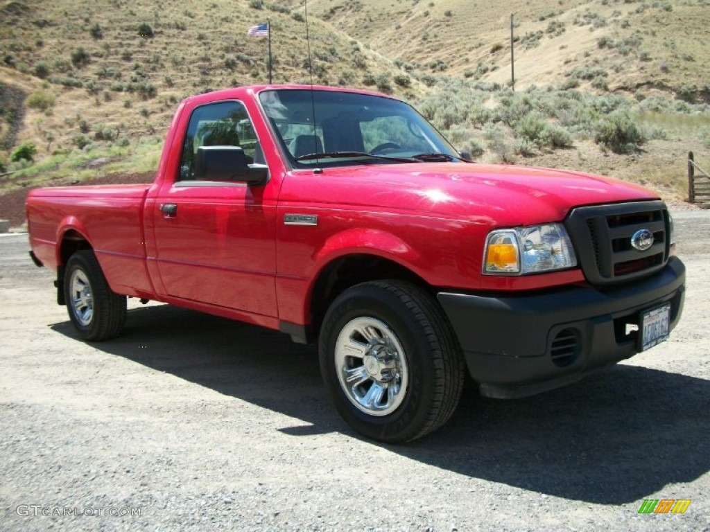 Torch Red 2008 Ford Ranger XL Regular Cab Exterior Photo #73798109