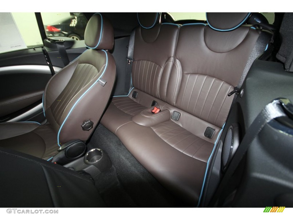 2013 Mini Cooper S Convertible Highgate Package Rear Seat Photo #73799420