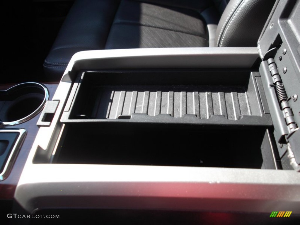2010 F150 Lariat SuperCrew - Oxford White / Black photo #23