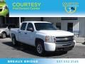 2009 Summit White Chevrolet Silverado 1500 LS Crew Cab  photo #1