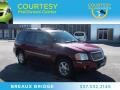 Dark Crimson Red Metallic 2008 GMC Envoy SLE 4x4