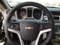 Black 2013 Chevrolet Camaro LT Convertible Steering Wheel