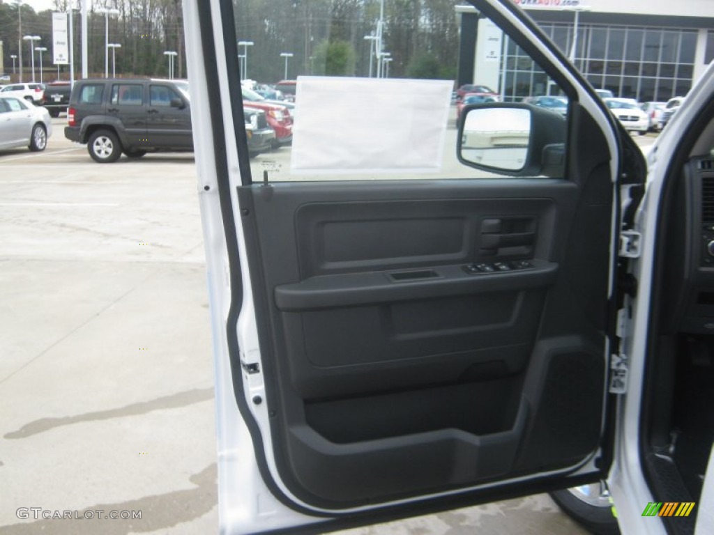 2012 Ram 1500 Express Crew Cab - Bright White / Dark Slate Gray/Medium Graystone photo #14