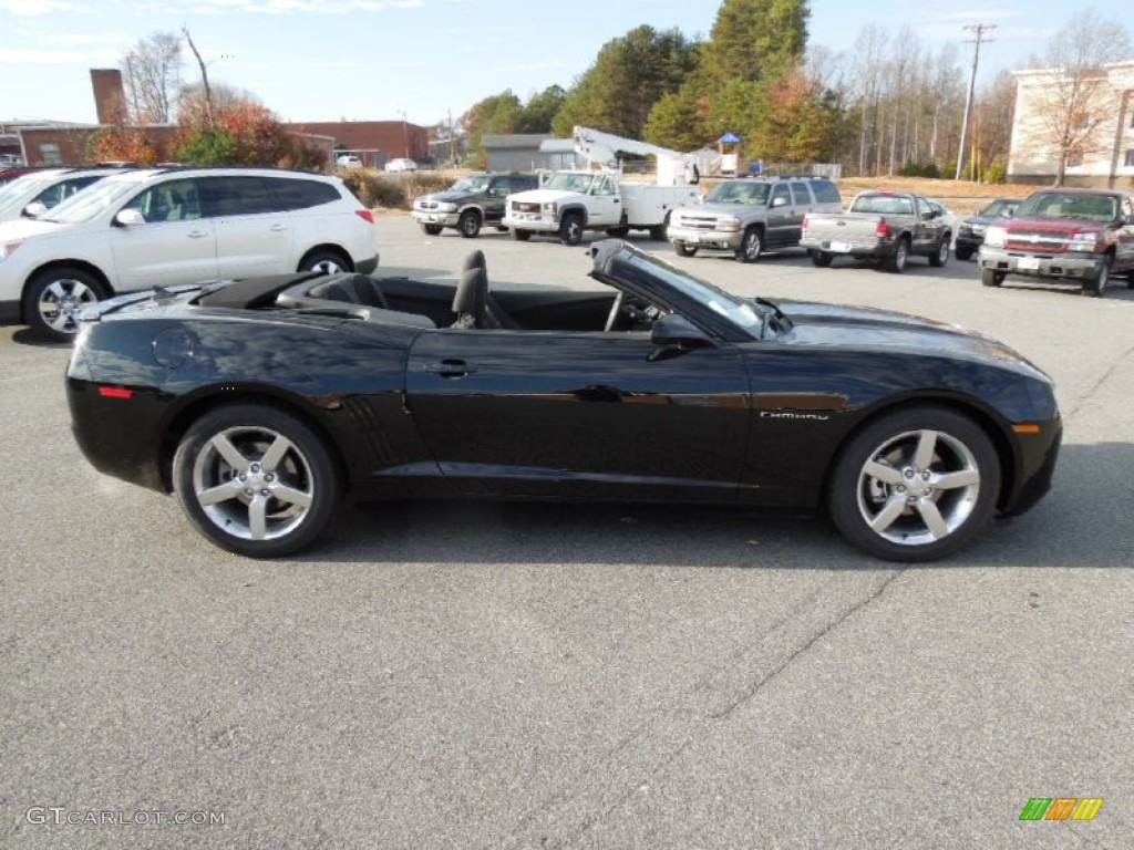 Black 2013 Chevrolet Camaro LT Convertible Exterior Photo #73802186