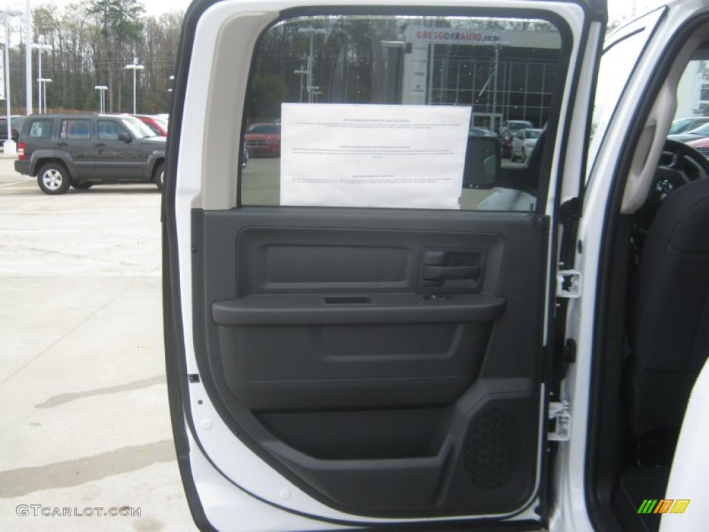 2012 Ram 1500 Express Crew Cab - Bright White / Dark Slate Gray/Medium Graystone photo #16