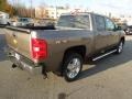 2013 Mocha Steel Metallic Chevrolet Silverado 1500 LTZ Crew Cab 4x4  photo #5