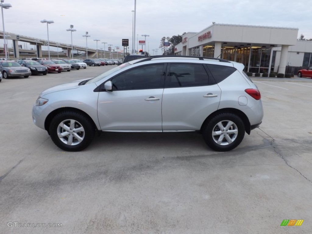 2009 Murano S AWD - Brilliant Silver Metallic / Black photo #2