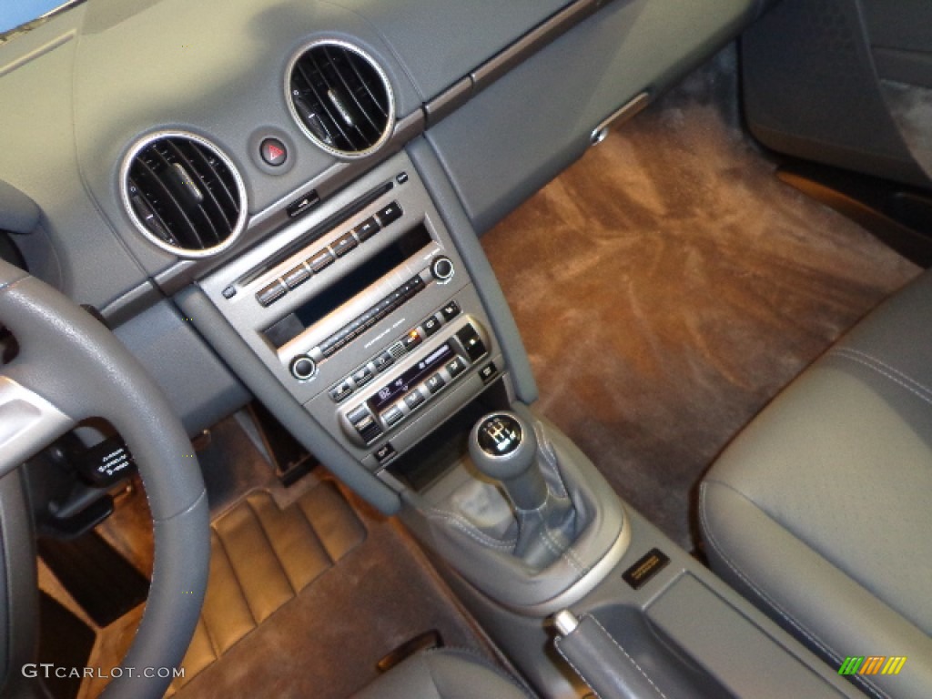 2007 Boxster  - Meteor Grey Metallic / Stone Grey photo #25
