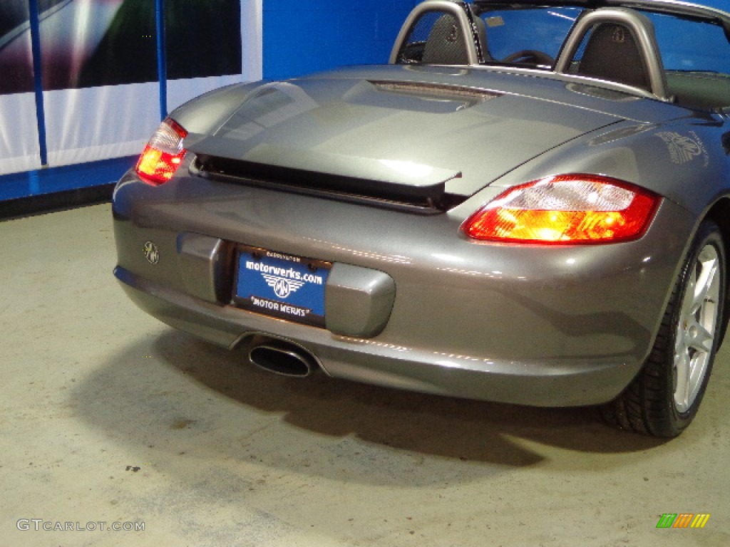 2007 Boxster  - Meteor Grey Metallic / Stone Grey photo #30