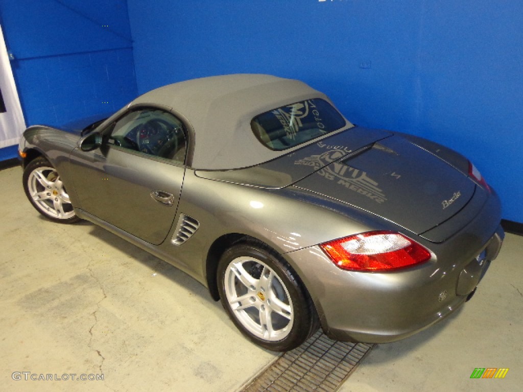 2007 Boxster  - Meteor Grey Metallic / Stone Grey photo #42