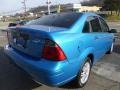 2007 Aqua Blue Metallic Ford Focus ZX4 SE Sedan  photo #5