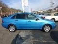 2007 Aqua Blue Metallic Ford Focus ZX4 SE Sedan  photo #6
