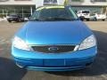 2007 Aqua Blue Metallic Ford Focus ZX4 SE Sedan  photo #8