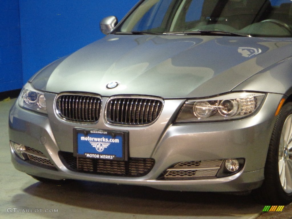 2011 3 Series 335d Sedan - Space Gray Metallic / Black Dakota Leather photo #3