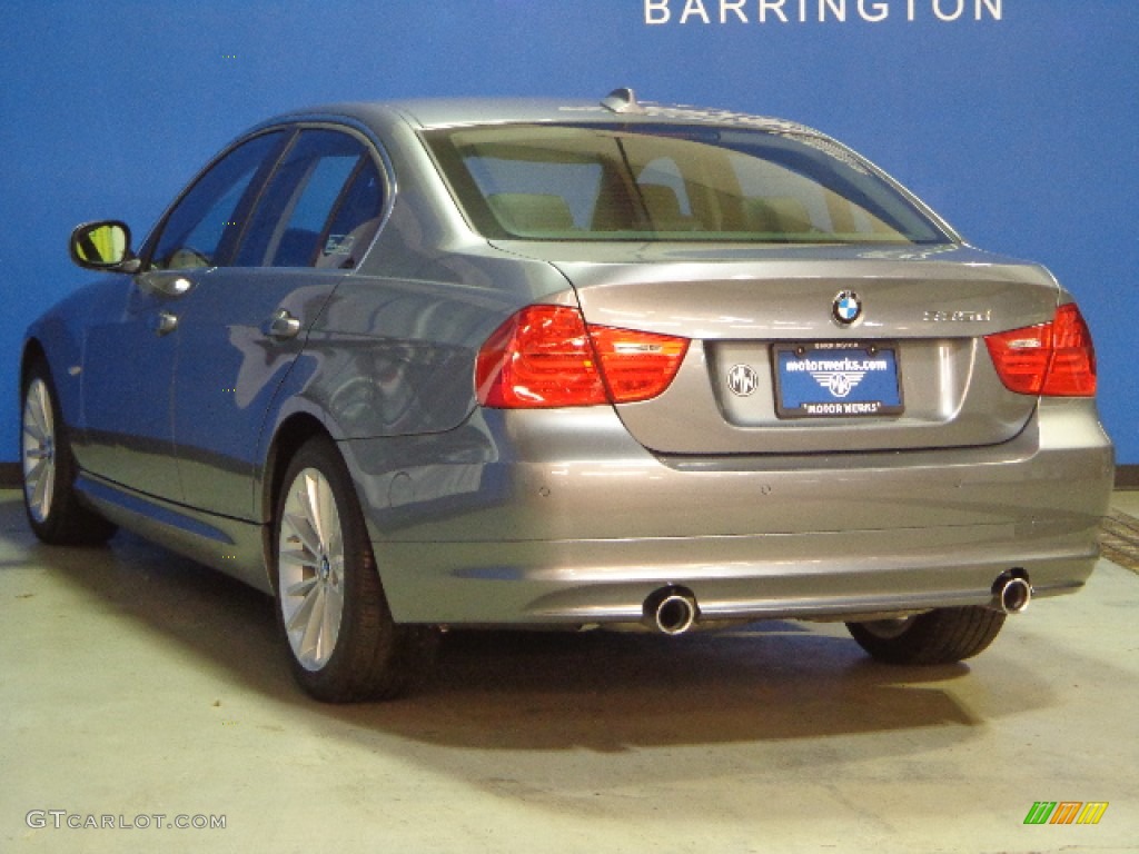 2011 3 Series 335d Sedan - Space Gray Metallic / Black Dakota Leather photo #6