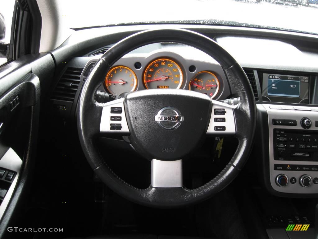 2006 Murano SL AWD - Brilliant Silver Metallic / Charcoal photo #18