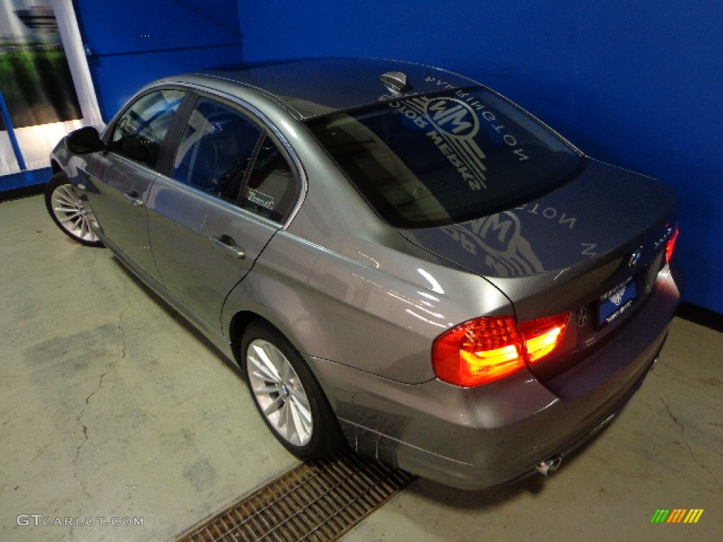 2011 3 Series 335d Sedan - Space Gray Metallic / Black Dakota Leather photo #36