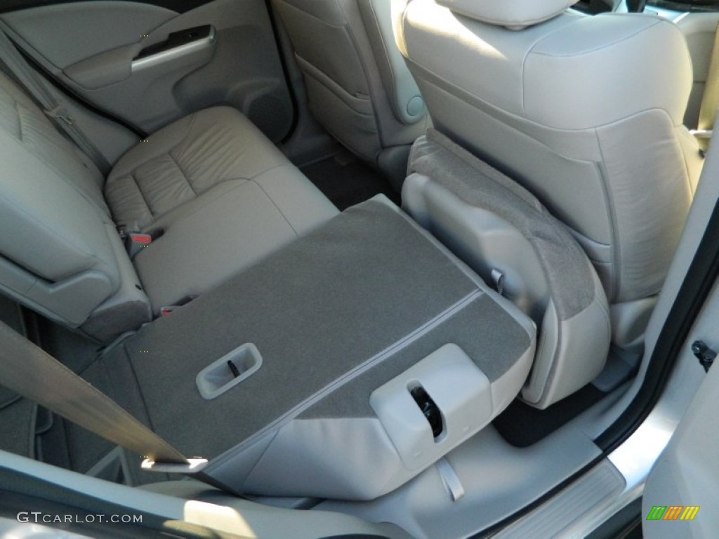 2013 CR-V EX-L - Alabaster Silver Metallic / Gray photo #16