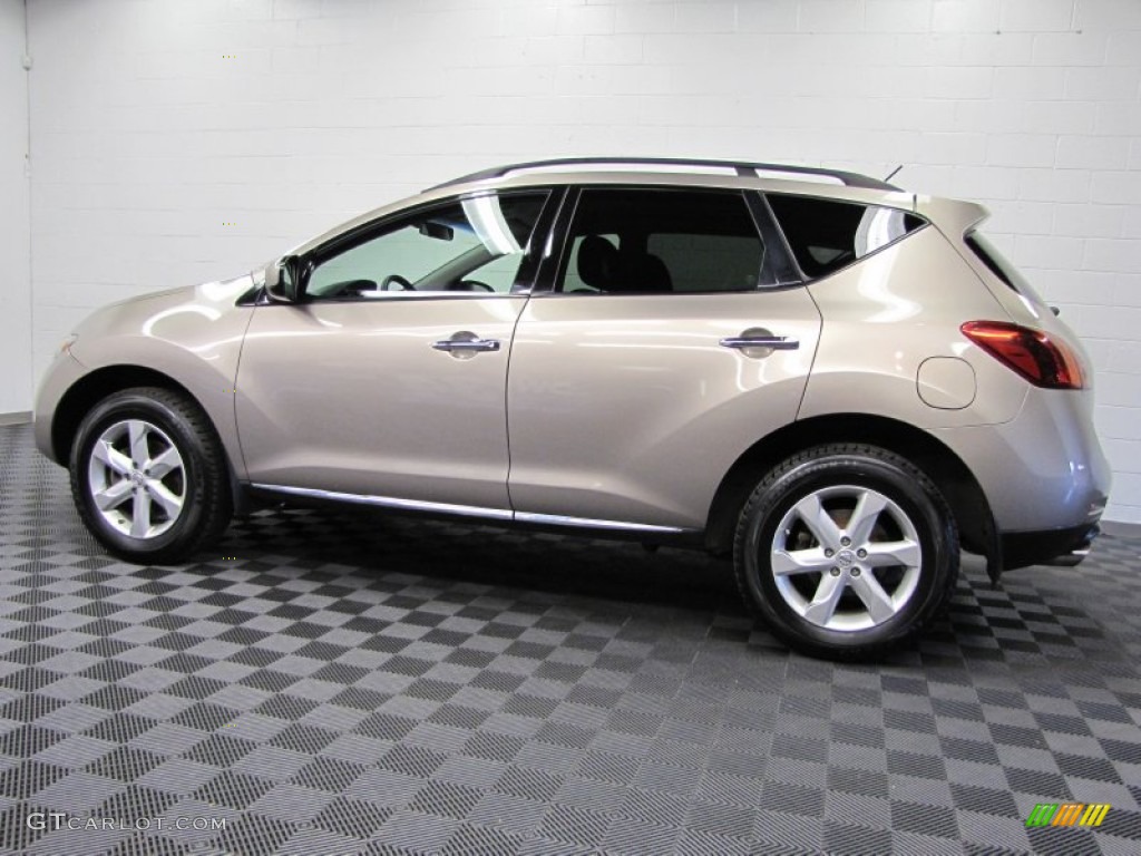 2009 Murano S AWD - Saharan Stone Metallic / Black photo #4