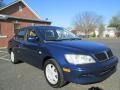 2003 Royal Blue Pearl Mitsubishi Lancer LS  photo #11