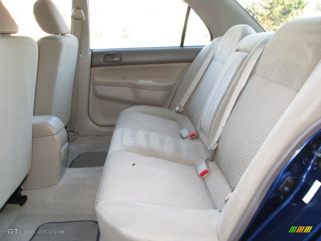 2003 Mitsubishi Lancer LS Rear Seat Photo #73809472