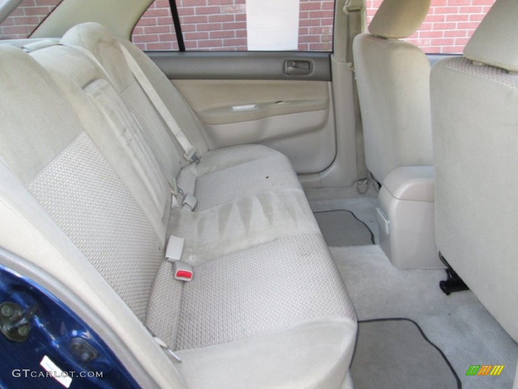 2003 Mitsubishi Lancer LS Rear Seat Photos