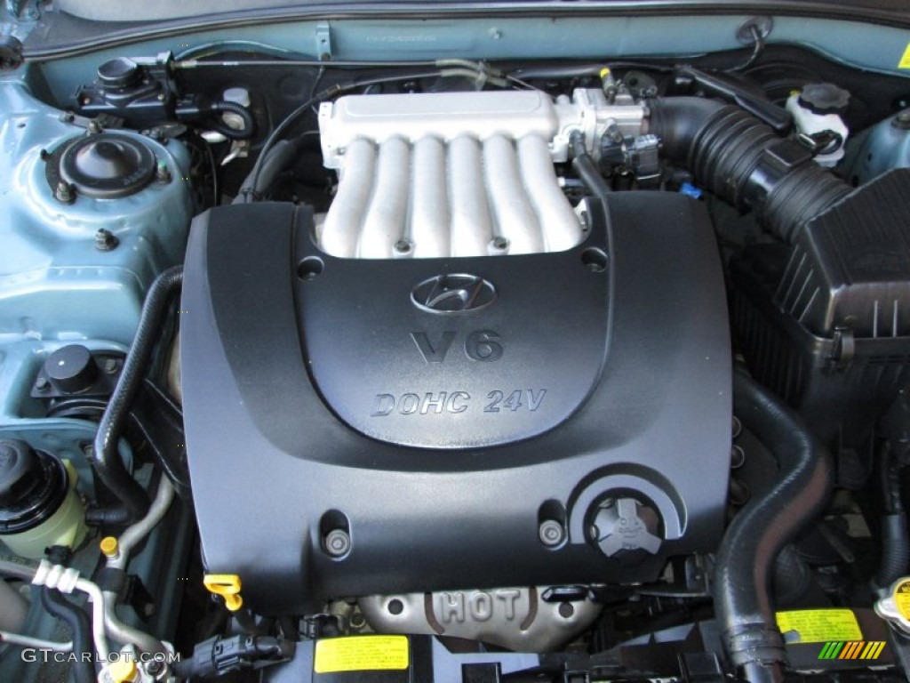 2005 Hyundai Sonata LX V6 2.7 Liter DOHC 24 Valve V6 Engine Photo #73810298