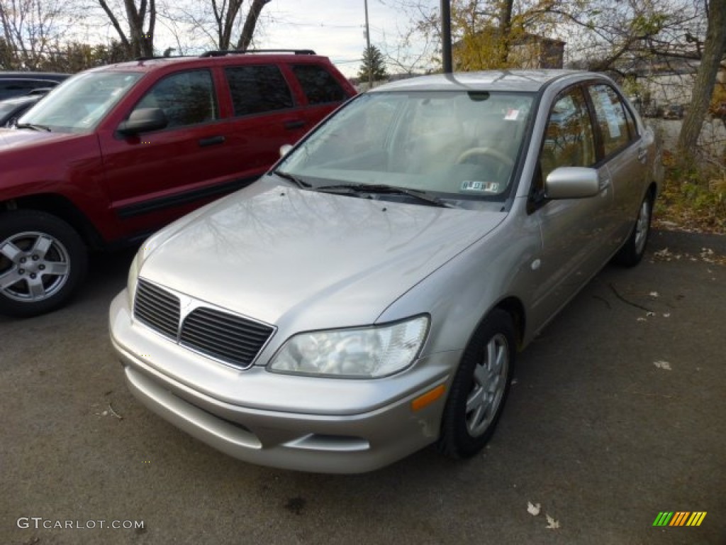 2003 Lancer LS - Munich Silver Metallic / Black photo #3