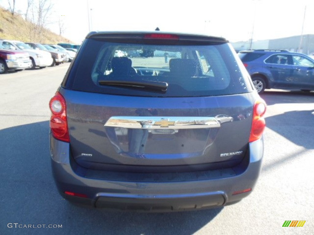 2013 Equinox LS AWD - Atlantis Blue Metallic / Jet Black photo #7