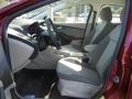 Medium Light Stone Front Seat Photo for 2013 Ford Focus #73811255