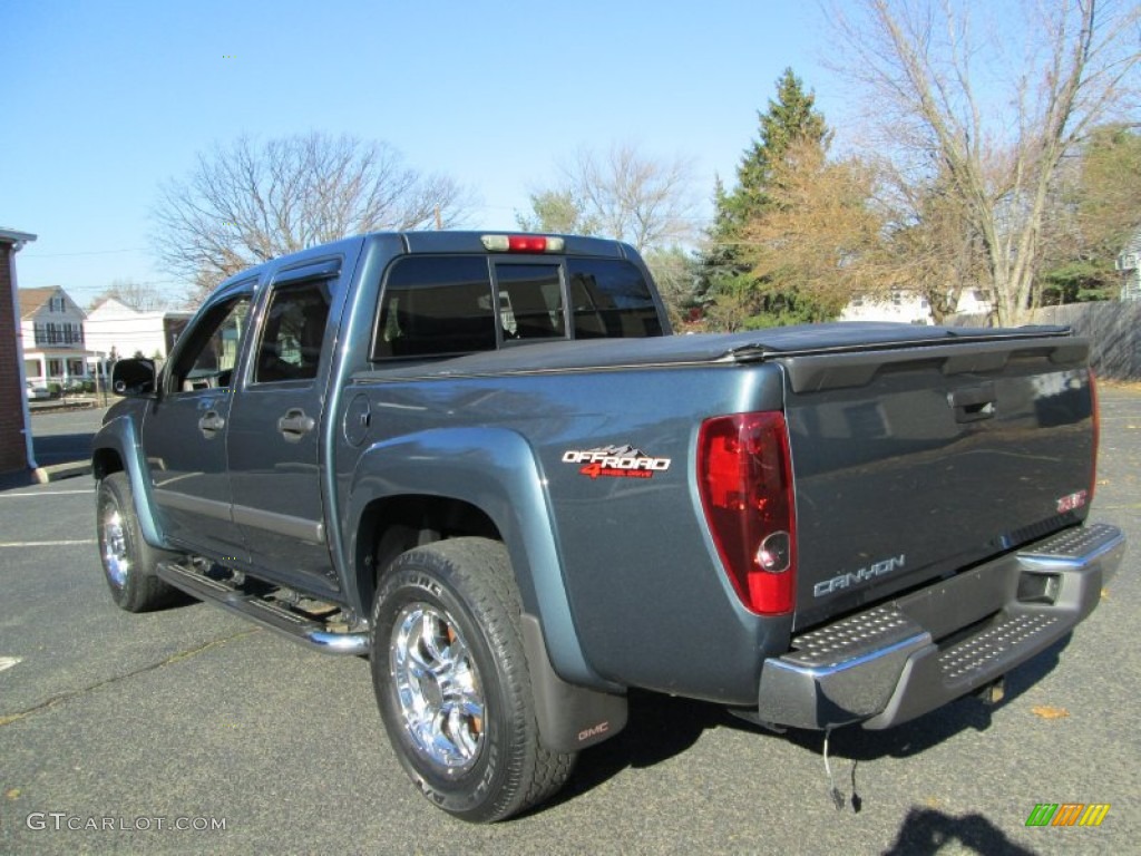 Stealth Gray Metallic 2006 GMC Canyon SLE Crew Cab 4x4 Exterior Photo #73811264