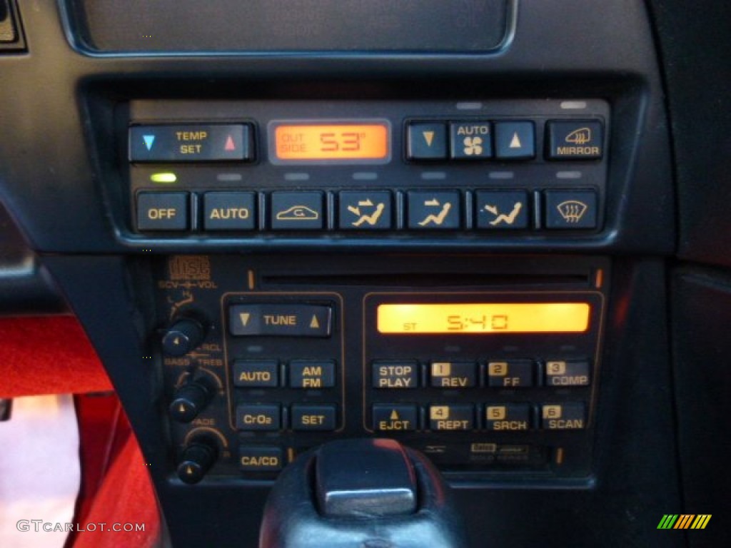 1992 Chevrolet Corvette Convertible Controls Photo #73811413