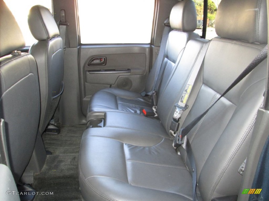 Dark Pewter Interior 2006 GMC Canyon SLE Crew Cab 4x4 Photo #73811531
