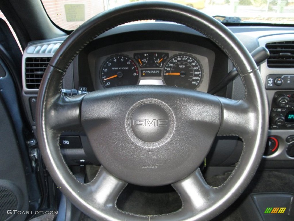 2006 GMC Canyon SLE Crew Cab 4x4 Steering Wheel Photos