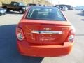 Inferno Orange Metallic - Sonic LT Sedan Photo No. 7
