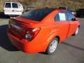 Inferno Orange Metallic - Sonic LT Sedan Photo No. 8