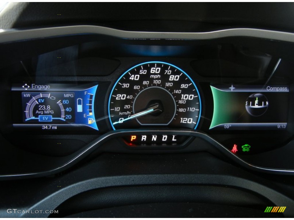 2013 Ford C-Max Hybrid SE Gauges Photo #73812017