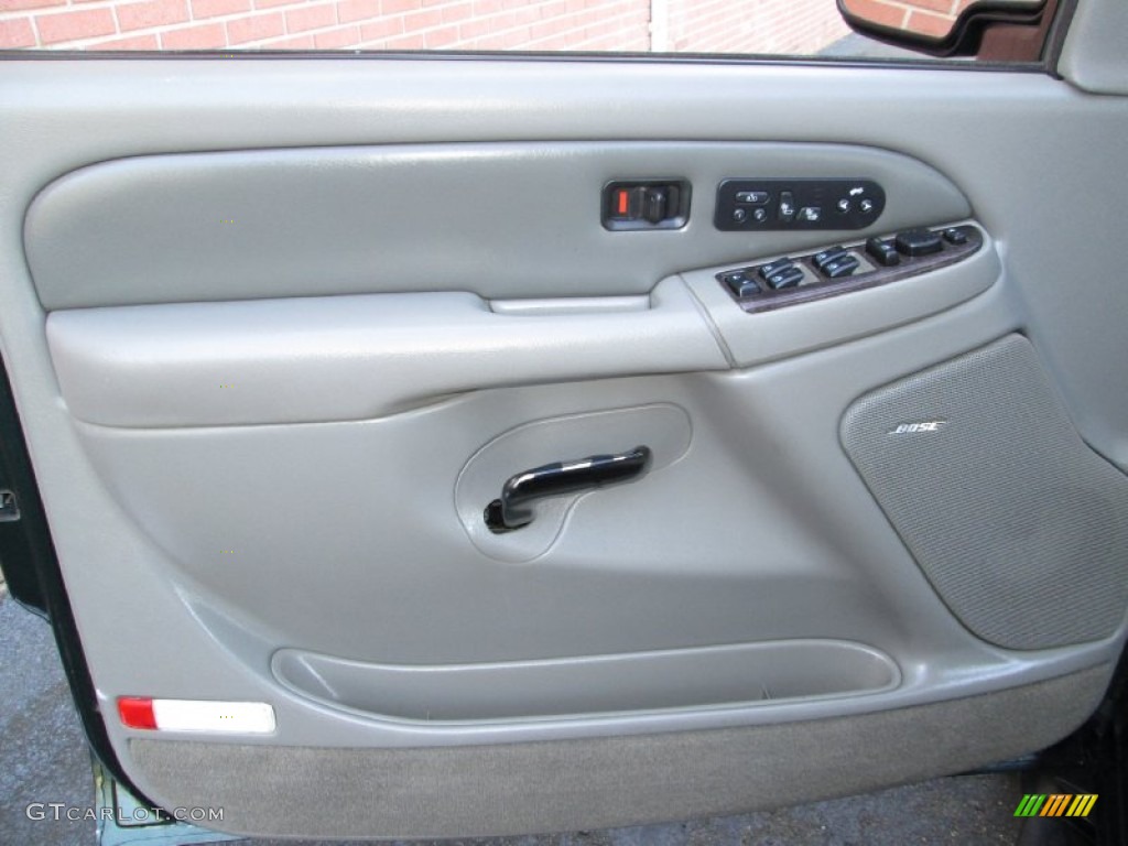 2003 GMC Yukon XL Denali AWD Stone Gray Door Panel Photo #73812359