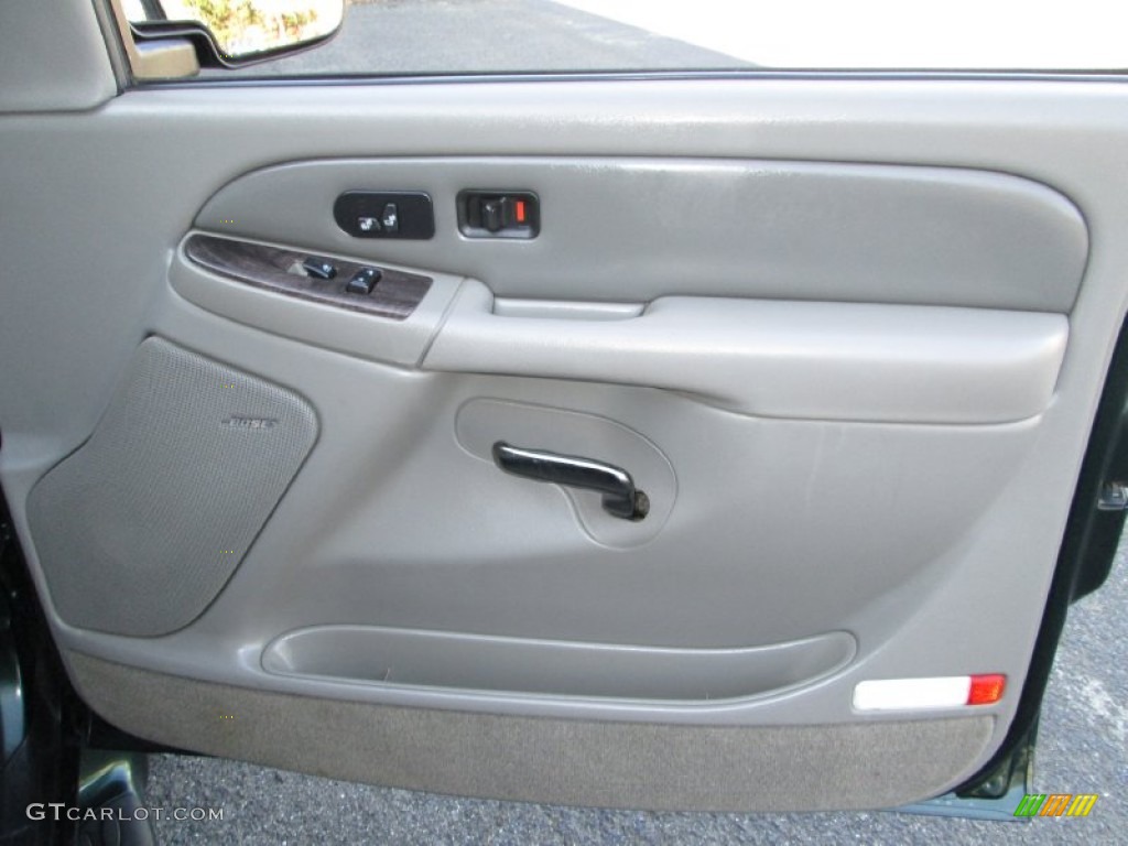 2003 Yukon XL Denali AWD - Polo Green Metallic / Stone Gray photo #33