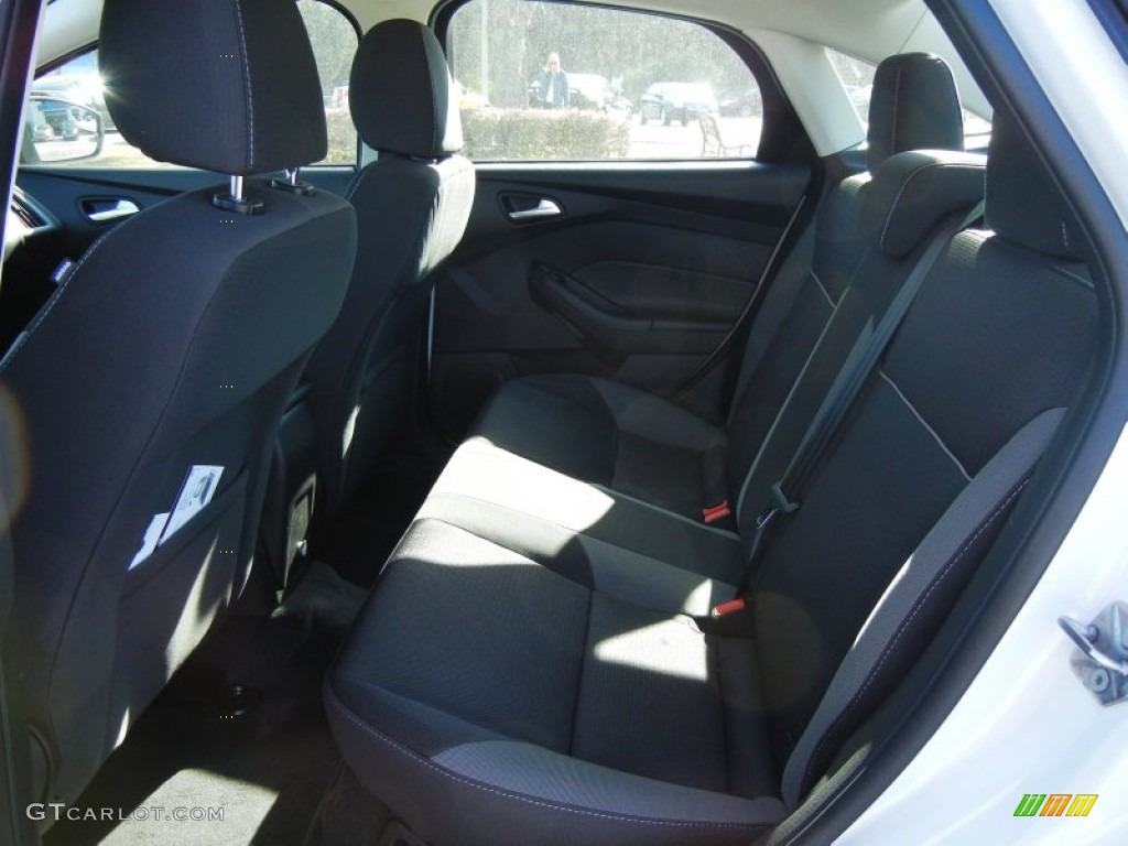 Charcoal Black Interior 2013 Ford Focus SE Sedan Photo #73812494
