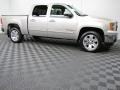 2007 Silver Birch Metallic GMC Sierra 1500 SLT Crew Cab 4x4  photo #8