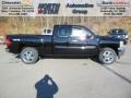 2013 Black Chevrolet Silverado 1500 LT Extended Cab 4x4  photo #1