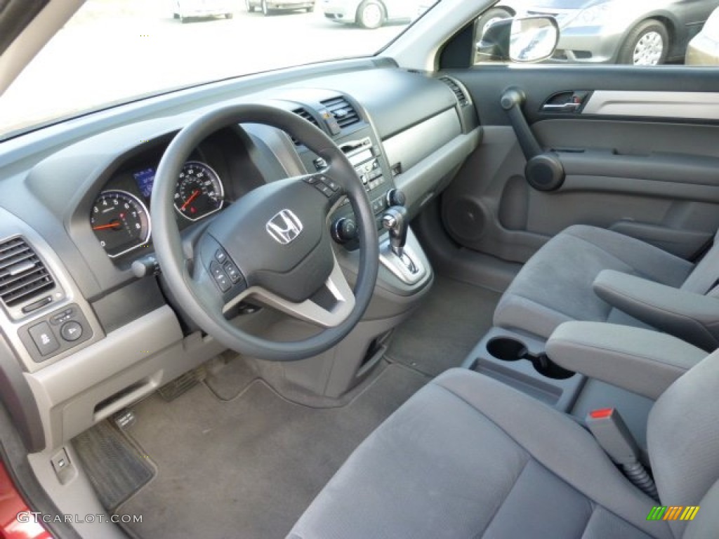 Gray Interior 2010 Honda CR-V EX AWD Photo #73813094