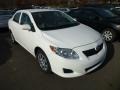 Super White 2010 Toyota Corolla 