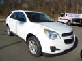 2013 Summit White Chevrolet Equinox LS AWD  photo #2