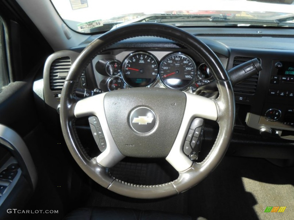 2008 Silverado 1500 LT Crew Cab - Blue Granite Metallic / Ebony photo #22