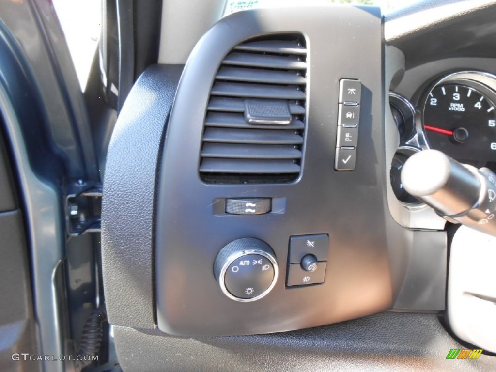 2008 Silverado 1500 LT Crew Cab - Blue Granite Metallic / Ebony photo #30