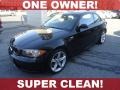 Jet Black 2009 BMW 1 Series 135i Coupe