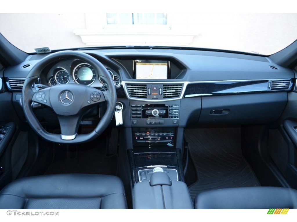 2010 Mercedes-Benz E 350 4Matic Sedan Black Dashboard Photo #73816736